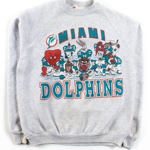 Vintage NFL Miami Dolphins Looney Tunes Shirt, Miami Dolphins Shirt, Football Sh